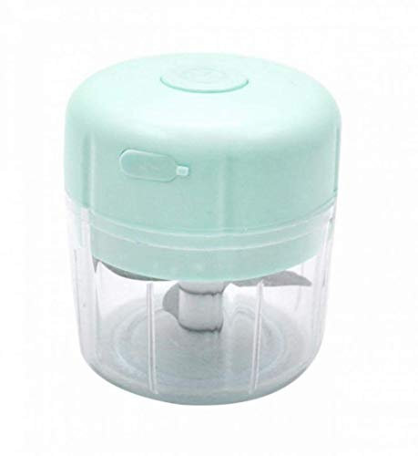 Mini Electric Vegetable Chopper Onion Chopper Electric Garlic Chopper Suitable for Family, Camping, Picnic, Travel