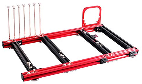 Boîtier d'ordinateur ATX, boîtier d'ordinateur PC de Carte mère ATX Mini Cadre en Alliage d'aluminium Ouvert Bricolage