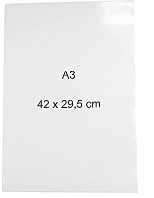 5 Stück A3 42x29,7cm Klarsichthüllen magnetisch