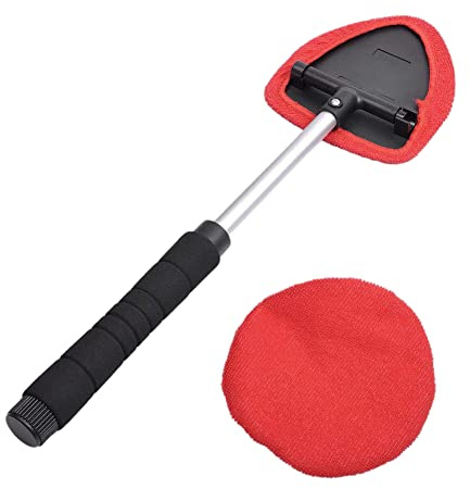 Gcroet 4PCS Microfiber Windshield Wiper Universal Quickly And Easily Removal Set Front Kit Screen Car Wash Accessories Tool Window Windscreen Cleaning Glass Products Drying Towel Cleanser Brush