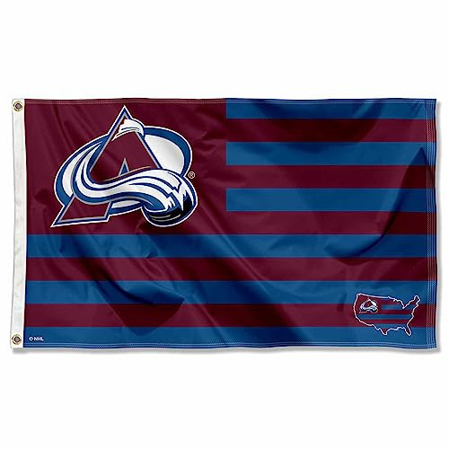WinCraft Colorado Avalanche American Nation 3x5 Flag