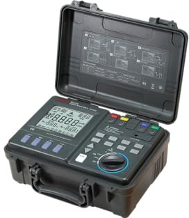 MASTECH MS2301/MS2302 MS2306 MS2308 Protable 0.01Ohm High Accuracy Digital Advanced Earth Ground Resistance Clamp Meter Tester Megohmmeter Earth Ground Resistance Tester(MS2306), GL-MS2306