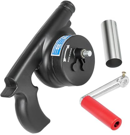 Mipcase Souffleur Air Extérieur Outil De Soufflage De Barbecue Ventilateur à Main pour Camping Facilitant Allumage du