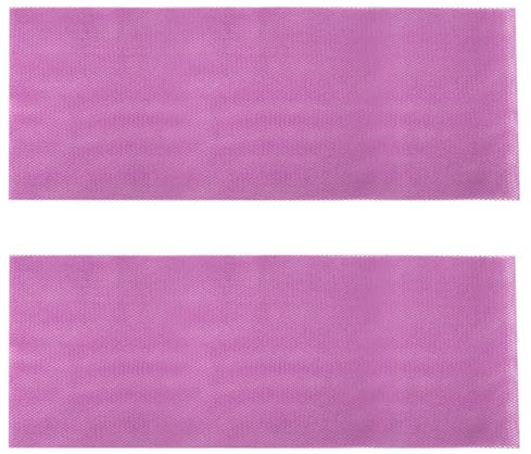 Lot de 2 éponges exfoliantes africaines pour le corps, longues éponges de bain à séchage rapide pour homme et femme, pour enlever les peaux mortes, la saleté et l'huile, violet
