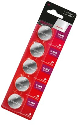 Batería de Litio CR-2450, 3V, Tipo botón, Ideal para Relojes, Dispositivos electrónicos y Juguetes.