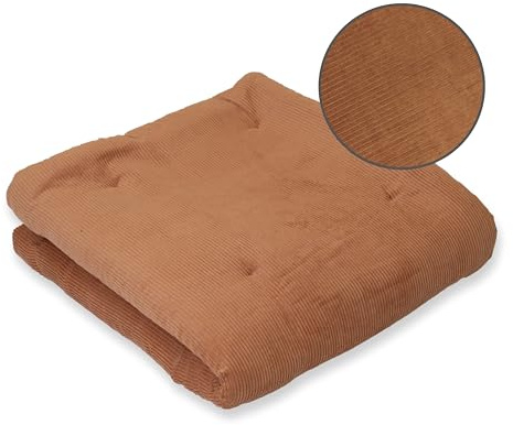 ULLENBOOM Krabbeldecke für Baby 120x120 cm - Dick und weich gepolstert | Außenmaterial: 100% Baumwolle, Alle Materialien OEKO-TEX zertifiziert, Made in EU, Schadstoffgeprüft und waschbar