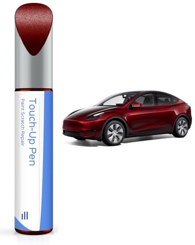 (PR00) Tesla Midnight Cherry Red Penna per ritocco - Riparazione fai da te dei graffi con corrispondenza del colore per Model Y 2024