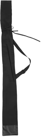 JUMPLAWN Bolsa de Técnicas Marciales Tai Chi y Bambú de Algodón Negro Diseño Versátil y Confección Fina Adecuada para Transportar en Entrenamientos y Viajes