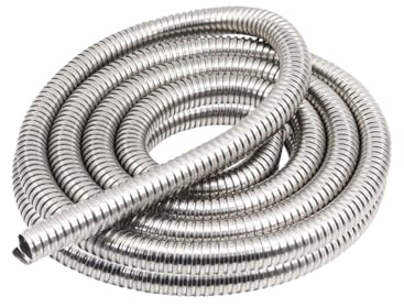 Inner Diameter 10mm 304 Stainless Steel Corrugated Pipe Wire Line Cable Conduit Protect Hose Tube Length 3 Meter