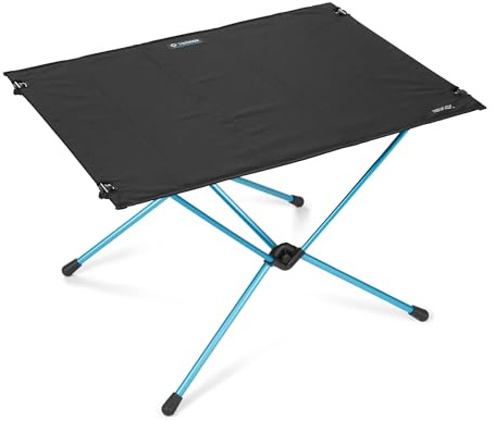 Helinox Table One Hard Top Lightweight, Collapsible, Portable, Outdoor Camping Table, Large - 29.5 x 22.5 Inches, Black