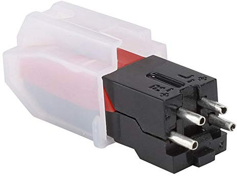 Plattenspieler-Nadel, Dual-Nadel-Plattenspieler-Stift für Plattenspieler, LP, Phonograph, -Player USB-Plattenspieler-Zubehör, Super Clear Sound, Nadeldruck 40 ± 10MN