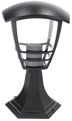 EDO Applique da Esterno con Sensore IMMA SENSOR Nero IP44 – Lampada da Parete con Rilevatore di Movimento e Attacco E27 – Per Ingresso, Facciata, Terrazza