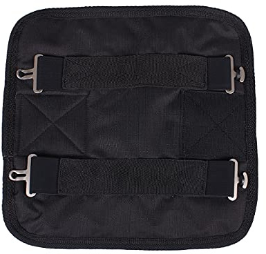 QHP Estensione per il petto Classic per coperture per cavalli, colore: nero