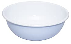 Riess, 0305-127, Küchenschüssel Ø 16cm, NATURE BLUE LIGHT, Vol. (rec.): 0,8 Liter, Made in Österreich, LBH: 18,5x18,5x6,6cm, 0,290kg, Bleifrei, Farbecht, Fleckenresistent, Kratzfest, Ungiftig
