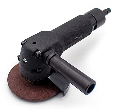 Toplionace Smerigliatrice Angolare Pneumatica, Smerigliatrice Pneumatica con Manopola da 11000 Giri/min, Diametro 100mm, Filettatura Mandrino M10, BD-0118B