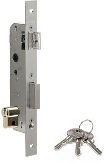 CERRADURA METALICA NEW FORI PICAPORTE+PALANCA E=20 44661.20.0 CISA