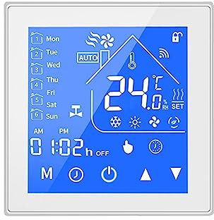 Thermostat, Tuya Thermostat, Chauffage Eau/chaudière à gaz Thermostat de Sol électrique, régulateur de température ambiante,Commutateur de contrôle de température(WiFi ElectricHeating)