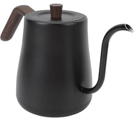 Bouilloire électrique 800 Ml, Col de Cygne 1000 W, Bouilloire à Verser et Bouilloire à thé, Chaudière à Eau Chaude à Arrêt Automatique avec Intérieur en (Prise UE 220V)