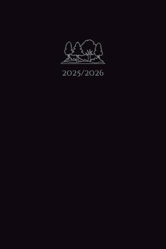 Schulplaner 2025/2026: Schülerkalender, Wochenplaner & Hausaufgabenheft | Medium (Wald Schwarz)