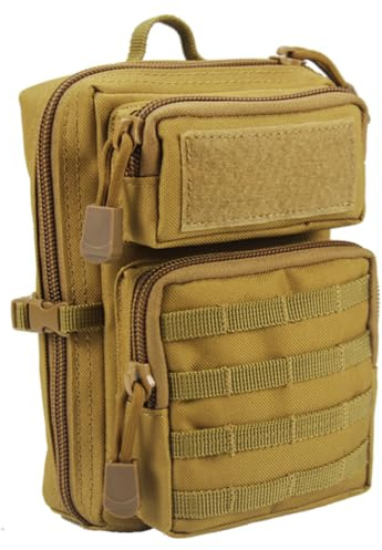 BAZEITFLOW Hilfe Tasche Klein Aus Robustem Nylon Mit Reißverschluss Und Schulterriemen Outdoor Medizinbeutel Für Camping Und Notfälle Modulare Arzttasche Für Wanderer Und Reisemedizin