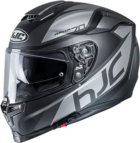 HJC Helmets Herren Nc Motorrad Helm, schwarz, XL