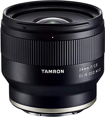 Tamron 24mm F/2.8 Di III OSD M1:2 Objektiv für Sony Full Frame/APS-C E-Mount spiegellose Kamera schwarz