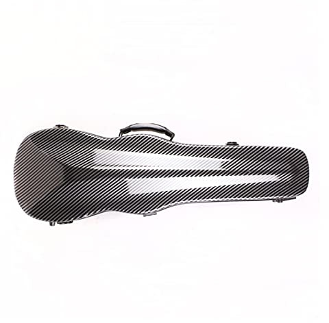 Fachmann Geigenkoffer Geigenkasten 4/4 Hochfester Verbundwerkstoff, Starker Wasserdichter Geigenkasten Geigenkoffer (Color : 01)