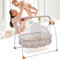 Culla elettrica per neonati, culla elettrica, altalena automatica, con telecomando, per bambini, Bluetooth, 25 kg, 5 marce, swing per bambini tra 0 e 18 mesi