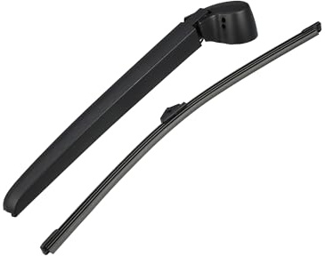 Partuto Rear Windshield Wiper Blade Arm Set - for Audi Q5 2009-2017 Plastic Rubber Black - 1 Set