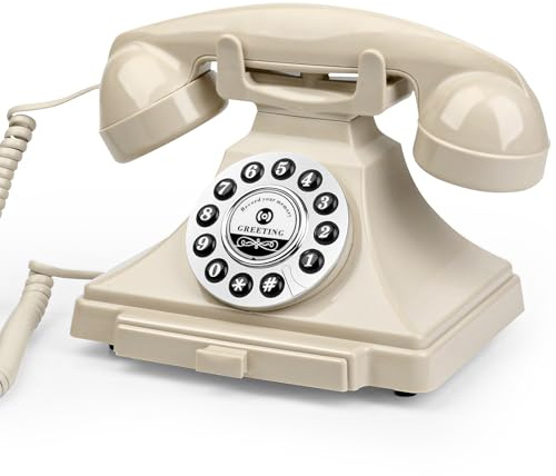Sangyn Audio Gästebuch Hochzeit Telefon, Hochzeit Gästebuch Alternativ, Audio Gästebuch Telefon Für Hochzeit Geburtstag Party Geständnis, Elfenbein