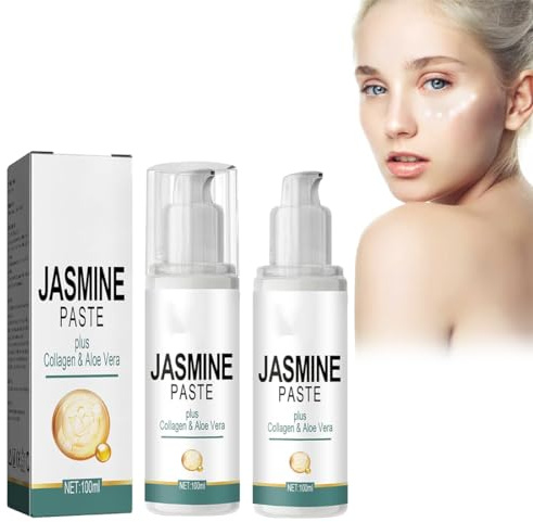 2 Stück Jasminsalbe Augenringe, Jasmin Salbe Augen, Jasminsalbe Augenringe Schlupflider Entfernen, Augencreme Gegen Falten und Augenringe Tränensäcke, Lässt Falten und Augenringe Verschwinden