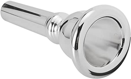 UPKOCH Mundstücke Für Altposaune Ersatz Kupfer Material Silber Farbe Außendurchmesser Innendurchmesser Endaußendurchmesser Anschlussaußendurchmesser