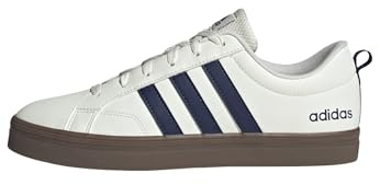 adidas Vs Pace 2.0 Shoes Herren Schuhe, Off White Dark Blue Gold Met, 44 2/3 EU