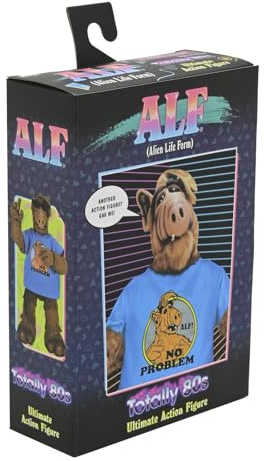 NECA - ALF - Ultimate Totally 80s ALF Actionfigur, 17,8 cm