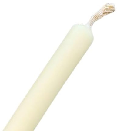 Torcia di cera grande 100 cm x 4 cm diametro durata 3,5 ore per processioni, eventi, liturgia