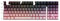QPSJXN KM98 PBT KeyCap Set kompatibel mit X68HE und Mchose Ace60 ACE68 Magnetic Switch -Tastaturen(BlackBerry Line)