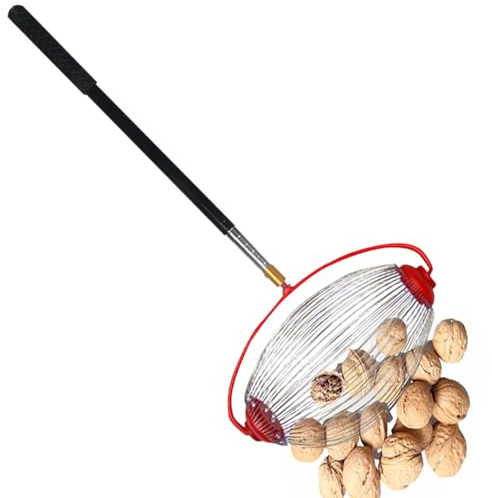 Récupérateur de Noix, Cueilleur de Noix, Collecteur de pommes, Ramasse Fruits en Noyer, Ramassez Les N-oix Grand Collecteur N-oix Rouleau Ramasse Châtaignes Noixs Outils Jardin Sélecteur Golf