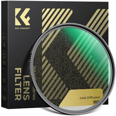 K&F CONCEPT Filter Gold Diffusion 1/4 Vintage Cinematic