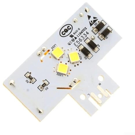 QuivyLivy Módulo de retroiluminación LED para refrigerador - C00345689 MDG-57 A07 para modelos XIT9T3UX SCHEDINA - Construcción de resina epoxi, iluminación de bajo consumo