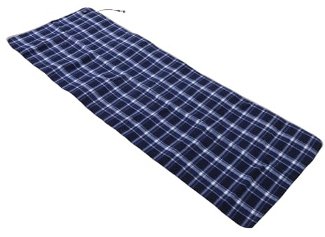 Srliya Coussin Chauffant USB, Coussin de Sac de Couchage Chauffant avec 5 Zones de Chauffage, 3 Niveaux de Température, alimenté par USB, Idéal pour le Camping et la Randonnée