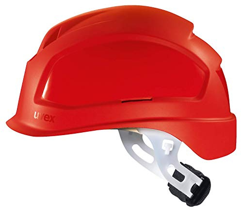 Uvex Pheos E-S-WR Unbelüfteter Schutzhelm für Elektriker - Rot
