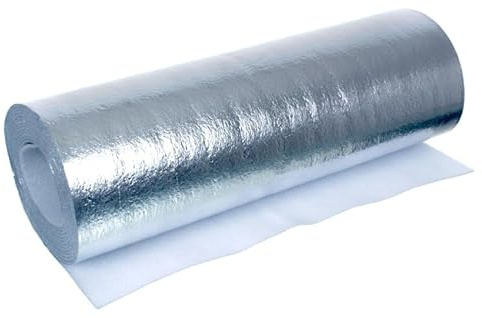 Najder Die aus geschäumtem mit Aluminiumfolie kaschierte Heizkörpermatte 3mm x 0,5m x 5m - (Stück)
