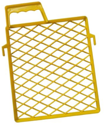 JISADER PP Paint Grid Paint Grid Tray Partition Efficient, Household Mesh Paint Filters, Hand Tool for Home Improvement, 8.5 Inches