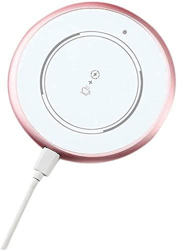 Calentador de Tazas de café, Calentador de Tazas, Placa Caliente eléctrica para Uso en el Escritorio de Oficina en casa, Calentador de café para Bebidas, Cacao, té, Agua, Leche