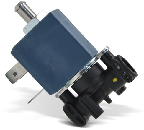 VIOKS Magnetventil Ersatz für DeLonghi 5513225711 Magnetventil 3 Wege 230 V Verbindungsstück für Magnifica Perfecta Kaffeemaschine Solenoidventil Set