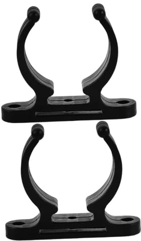 MUSISALY 2pcs Clips for Boats Sturdy Nylon Tube Clip Boat Yacht Rv Accessories for Deck Port Storage Fix Repair Maintenance