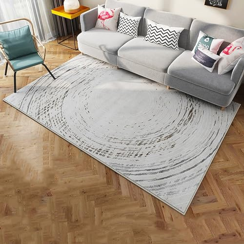 Electric Heating Carpet, Removable & Washable Heated Area Rug, Adjustable Heated Floor Mats Electric Heating Pads, Under Desk Foot Warmer Home Infrared Space Heater(K,78.7x137.8in)