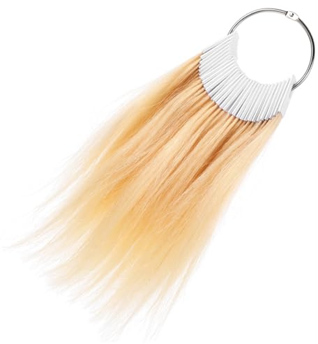 Échantillon de Test de Coloration Capillaire 30 Pièces en Cheveux Naturels