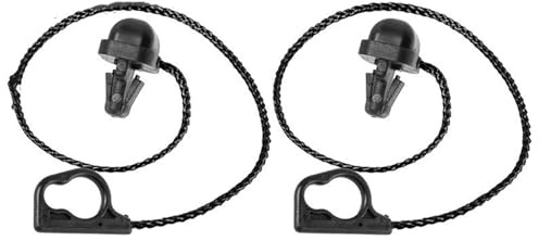 Car Parcel Shelf Cords, Parcel Shelf String, for Opel, for Corsa D 2007 2008 2009 2010 2011 2012 2013 2014 2015 2Pcs Car Rear Boot Trunk Parcel Shelf Cord String Strap Rope 13367836