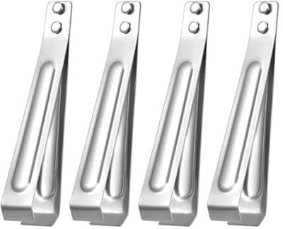 Moliuoly Set di posate da cucina in acciaio inox: pelapatate e pinzette a spina di pesce